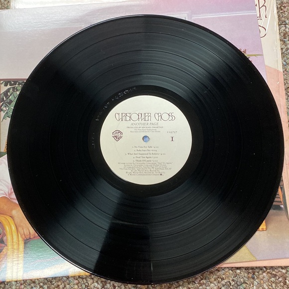 Another Page-Christopher Cross (Record Album) Vinyl Record 1983 original - Picture 5 of 7